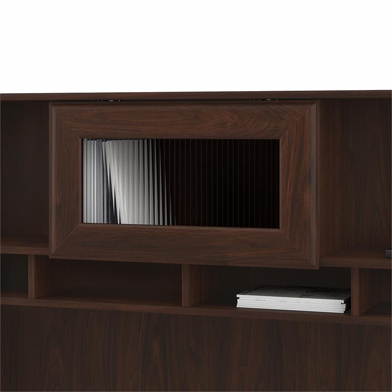 Cabot 60W Hutch in Modern Walnut - Engineered Wood