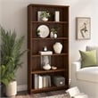 Cabot Tall 5 Shelf Bookcase in Modern Walnut - Engineered Wood