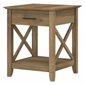 Key West Nightstand with Drawer in Reclaimed Pine - Engineered Wood