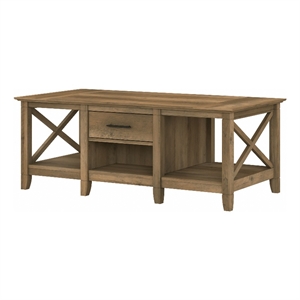 Key West Coffee Table with Storage in Reclaimed Pine - Engineered Wood