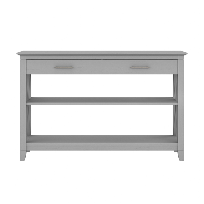 Key West Console Table with Drawers in Cape Cod Gray - Engineered Wood