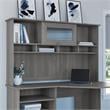 Cabot 60W Hutch in Modern Gray - Engineered Wood