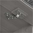 Cabot 60W Hutch in Modern Gray - Engineered Wood