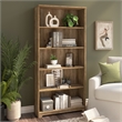 Cabot Tall 5 Shelf Bookcase in Reclaimed Pine - Engineered Wood