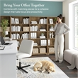 Cabot Tall 5 Shelf Bookcase in Reclaimed Pine - Engineered Wood