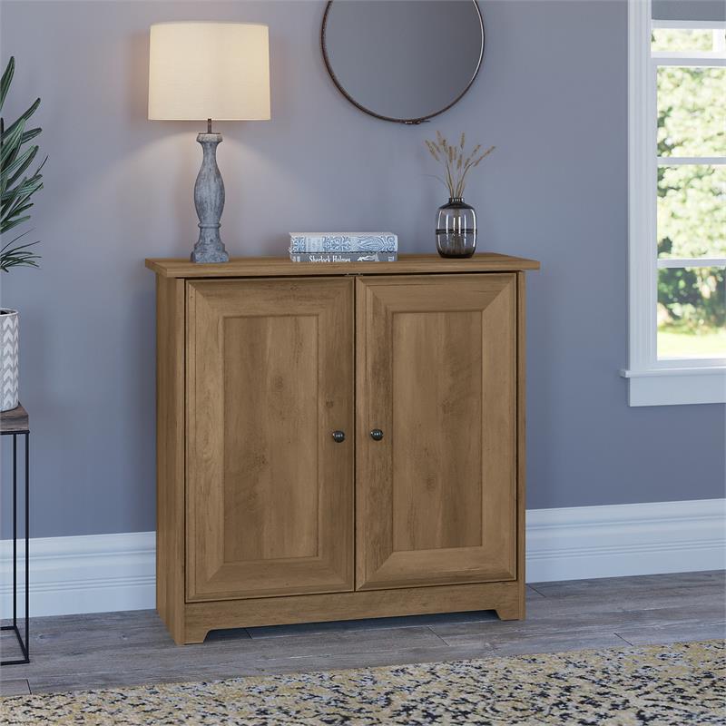 Cabot Small Storage Cabinet With Doors In Reclaimed Pine Engineered   2124074 1 L 