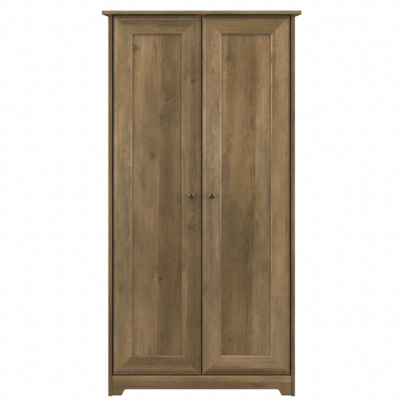 Cabot Small Bathroom Storage Cabinet in Ash Gray - Engineered Wood