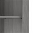 Saratoga Tall 5 Shelf Bookcase - Set of 2 in Modern Gray - Engineered Wood