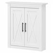 Key West Bathroom Wall Cabinet with Doors in White Ash - Engineered Wood