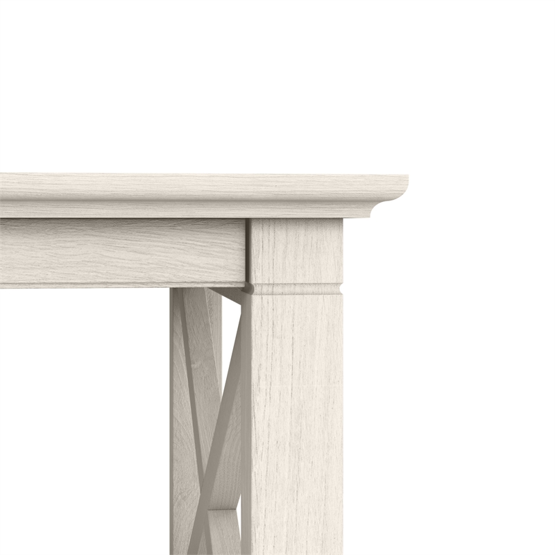 Key West Tall TV Stand for 65 Inch TV in Linen White Oak - Engineered Wood