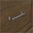 Woodland 40W Hall Tree and Shoe Bench with Doors in Ash Brown - Engineered Wood