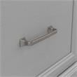 Woodland 40W Entryway Bench with Doors in Cape Cod Gray - Engineered Wood