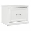 Woodland 24W Small Shoe Bench with Drawer in White Ash - Engineered Wood