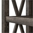 Key West Tall 5 Shelf Bookcase in Dark Gray Hickory - Engineered Wood