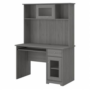 cabot 48w small computer desk with hutch