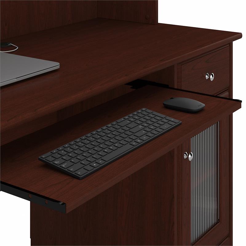 small computer desk cherry