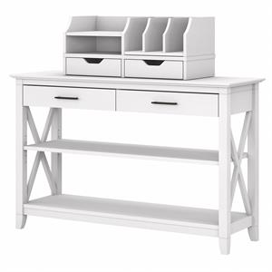 key west console table with organizers