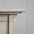 Key West Nightstand with Drawer in Washed Gray - Engineered Wood