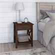 Key West Nightstand with Drawer in Bing Cherry - Engineered Wood