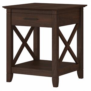 Key West Nightstand with Drawer in Bing Cherry - Engineered Wood