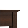 Key West Console Table with Drawers and Shelves in Bing Cherry - Engineered Wood