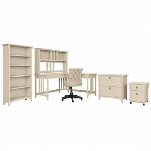 salinas 60w l desk and chair set with storage