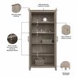 Key West Bathroom Storage Cabinet with Doors in Washed Gray - Engineered Wood