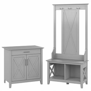 key west entryway storage set with armoire cabinet