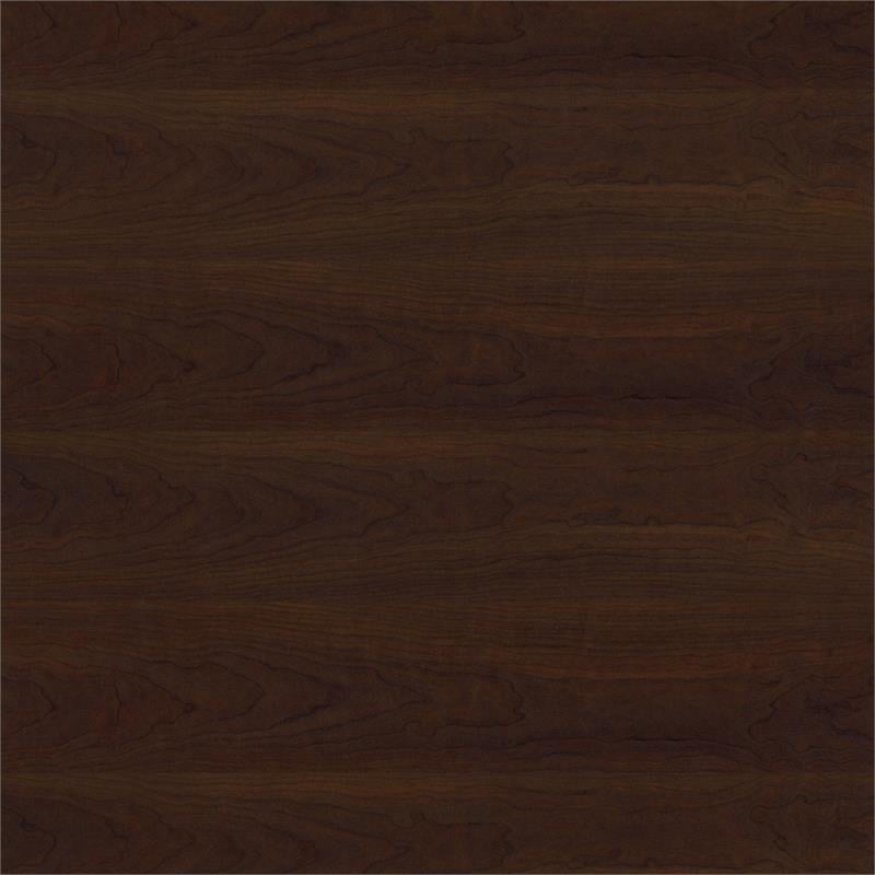 Key West Hall Tree with Shoe Storage Bench in Bing Cherry - Engineered Wood
