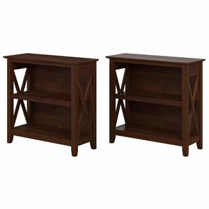 Key West Small 2 Shelf Bookcase - Set of 2