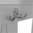 Key West Hall Tree with Shoe Storage Bench in Cape Cod Gray - Engineered Wood