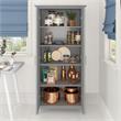 Key West Kitchen Pantry Cabinet in Cape Cod Gray - Engineered Wood