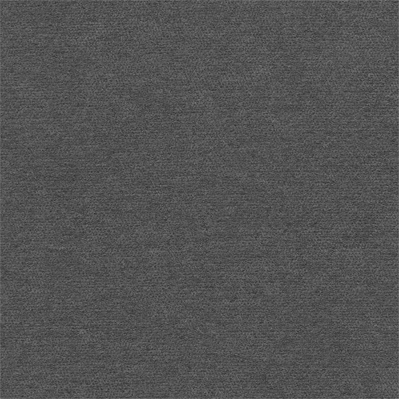 Stockton 73W Sofa in Charcoal Gray Herringbone Fabric