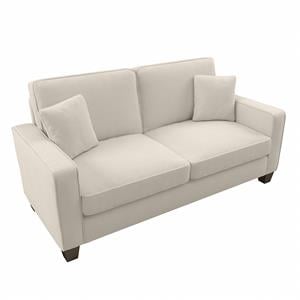 stockton 73w sofa in cream herringbone fabric