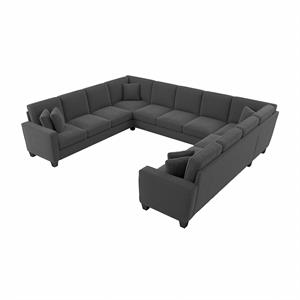 stockton 135w u shaped sectional couch