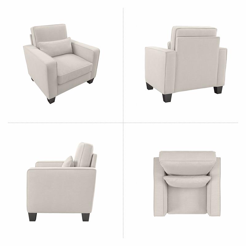 Light discount beige armchair