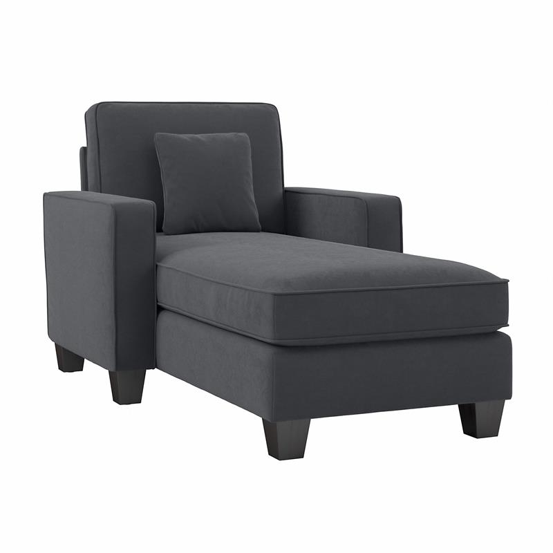 Microsuede chaise deals lounge