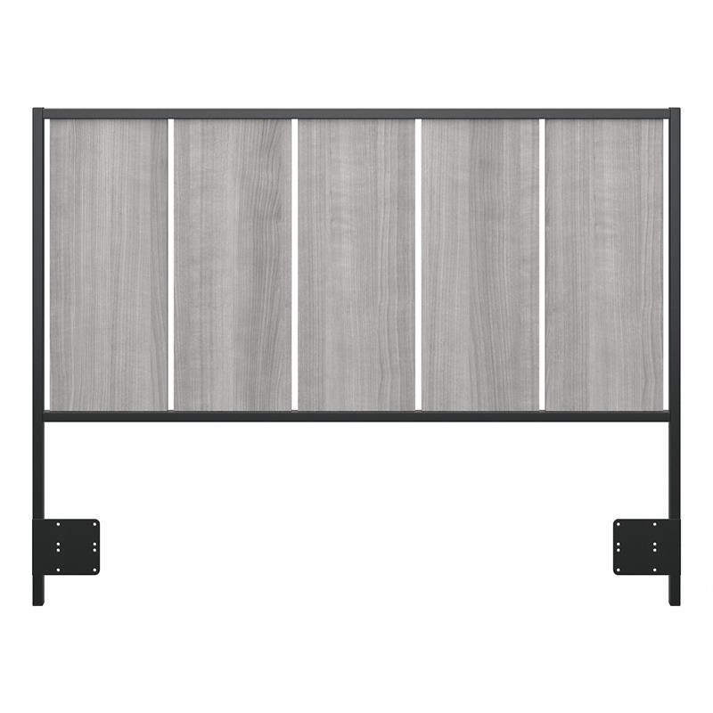 Atria Full/Queen Size Headboard in Platinum Gray - Engineered Wood