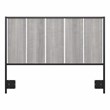 Atria Full/Queen Size Headboard in Platinum Gray - Engineered Wood