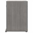 Universal Closet Organizer with Doors in Platinum Gray - Engineered Wood