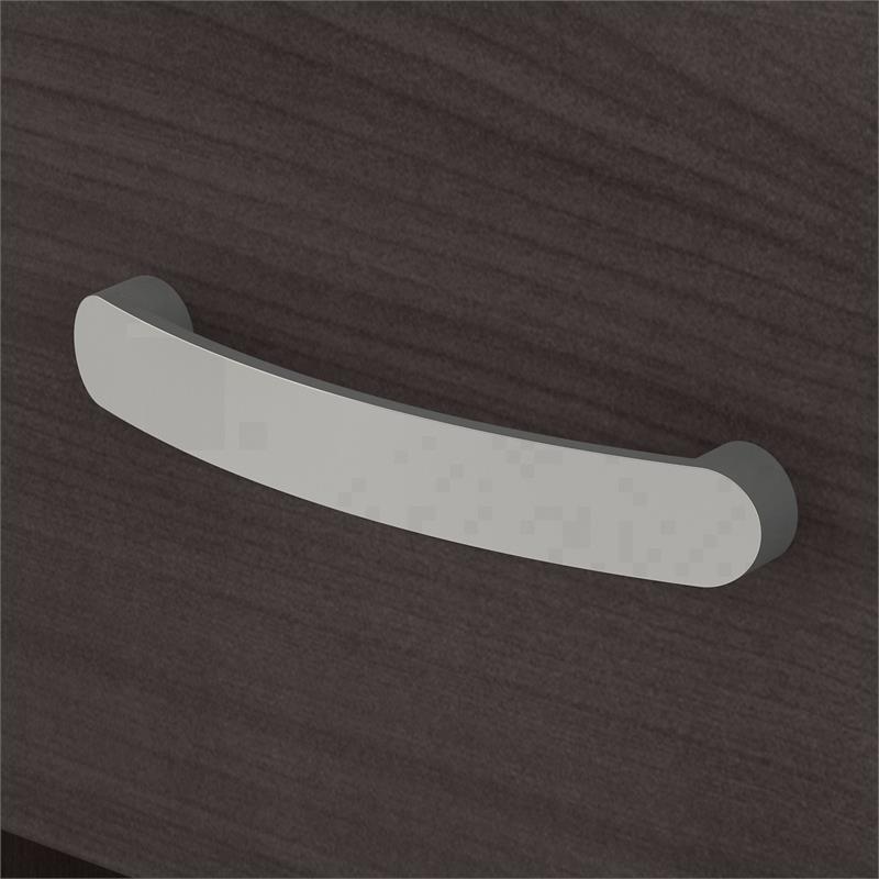 Universal Closet Organizer with Drawers in Storm Gray - Engineered Wood