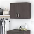 Universal Closet Wall Cabinet with Doors in Storm Gray - Engineered Wood
