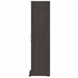 Universal Narrow Linen Tower with Door in Storm Gray - Engineered Wood