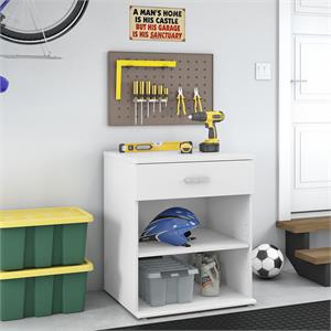 universal garage storage cabinet with shelves
