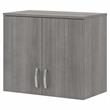 Universal Garage Wall Cabinet with Doors in Platinum Gray - Engineered Wood