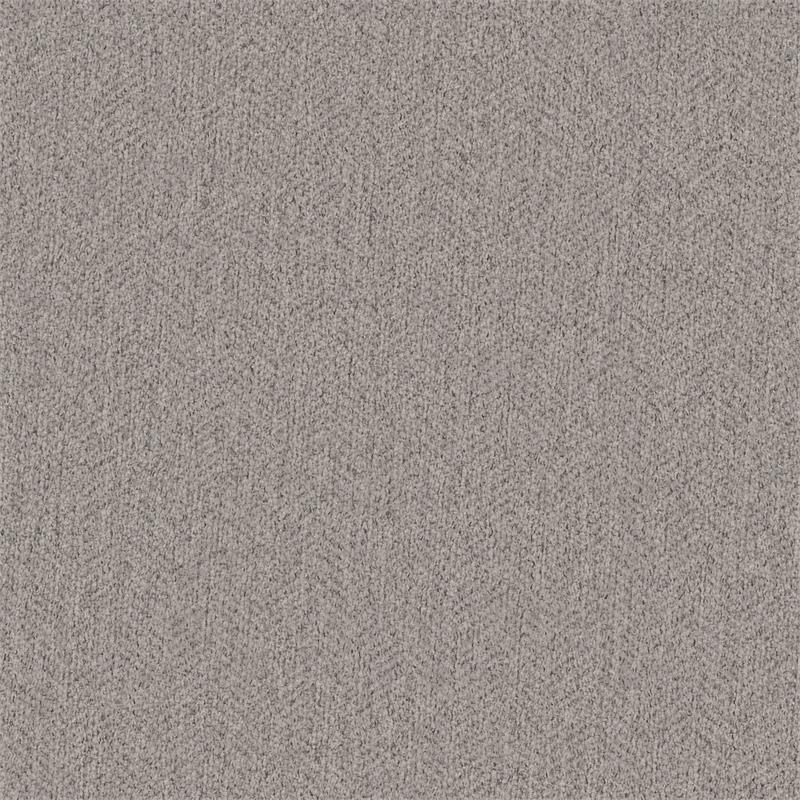 Coventry Upholstered Storage Ottoman in Beige Herringbone Fabric