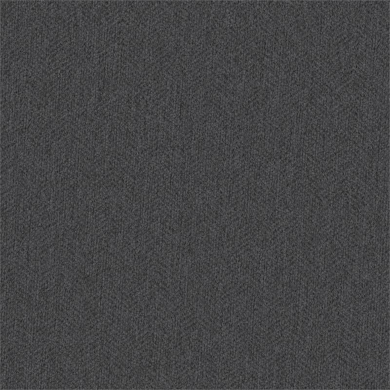 Coventry 113W U Shaped Sectional in Charcoal Gray Herringbone Fabric