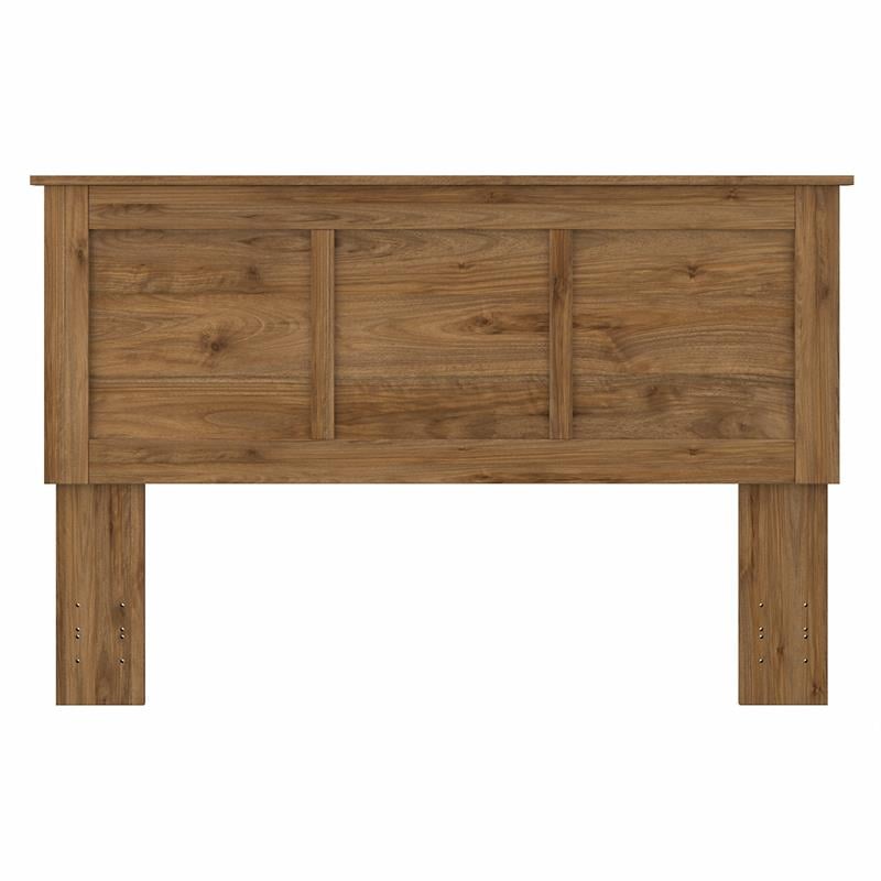 Somerset Full Queen Size Headboard In Fresh Walnut Engineered Wood   2464907 L 