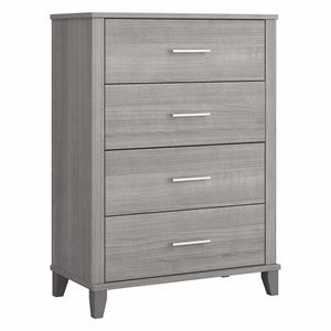 Somerset Chest of Drawers in Platinum Gray - Engineered Wood