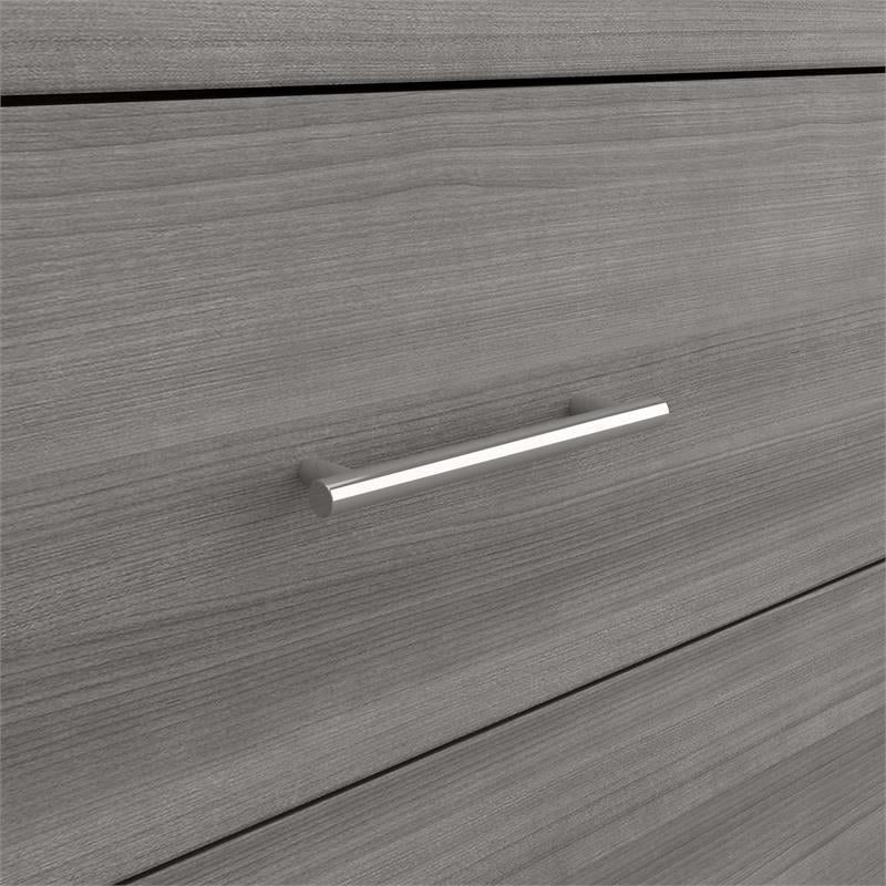 Somerset 6 Drawer Dresser in Platinum Gray - Engineered Wood